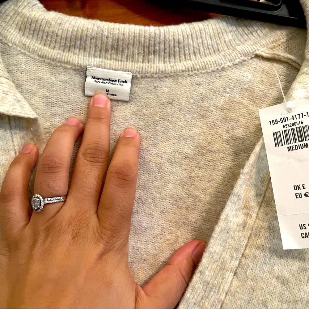 Soft AF Abercrombie & Fitch Sweater Maxi dress-NWT